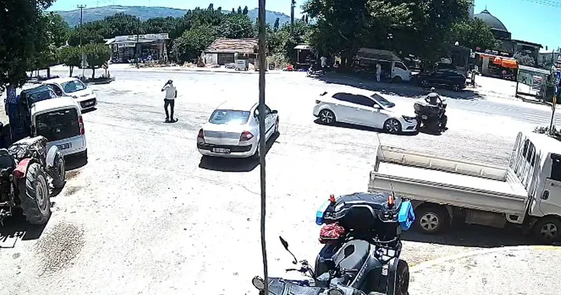 Erdek te korkutan kaza: Takla atan ATV den sağ kurtuldu