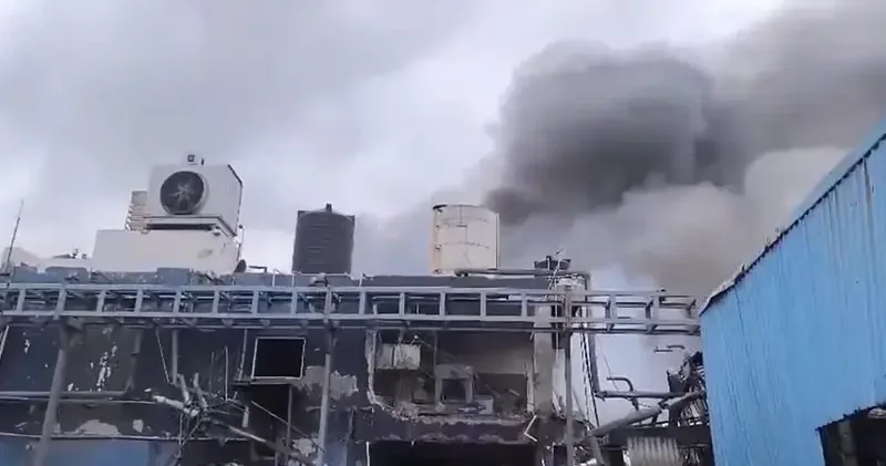 Hindistan da kimya fabrikasında patlama: 10 ölü