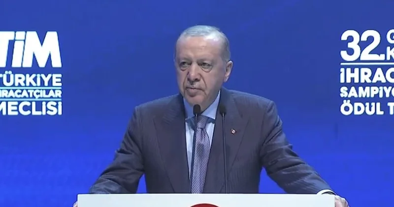 Cumhurbaşkanı Erdoğan dan TİM Olağan Genel Kurulu nda açıklamalar İş Yaşam Haberleri
