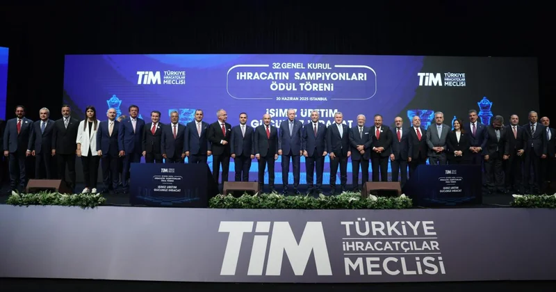 İhracat şampiyonları ödüllendirildi