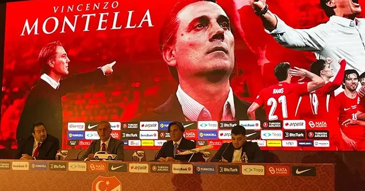 Canlı A Milli Takım Teknik Direktörü Vincenzo Montella: Yeni sözleşme için çok mutluyum