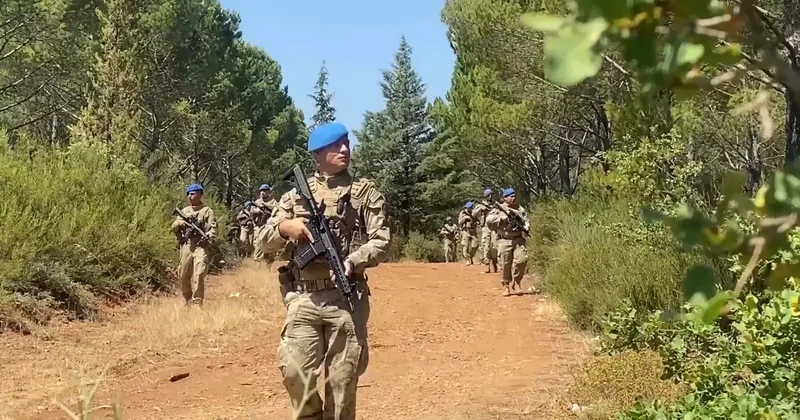 Yangın sonrası komandolar alarma geçti: Muğla da 24 saat devriye