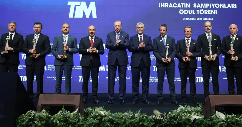 Erdoğan iş insanlarına ödüllerini verdi! Ali Koç, Mehmet Cengiz, Selçuk Bayraktar, Nazif Zorlu...