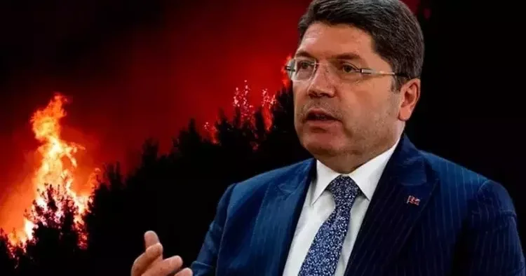Bakan Tunç tan orman yangını açıklaması