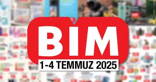 BİM 1 4 Temmuz 2025 aktüel ürünler kataloğu yayımlandı!