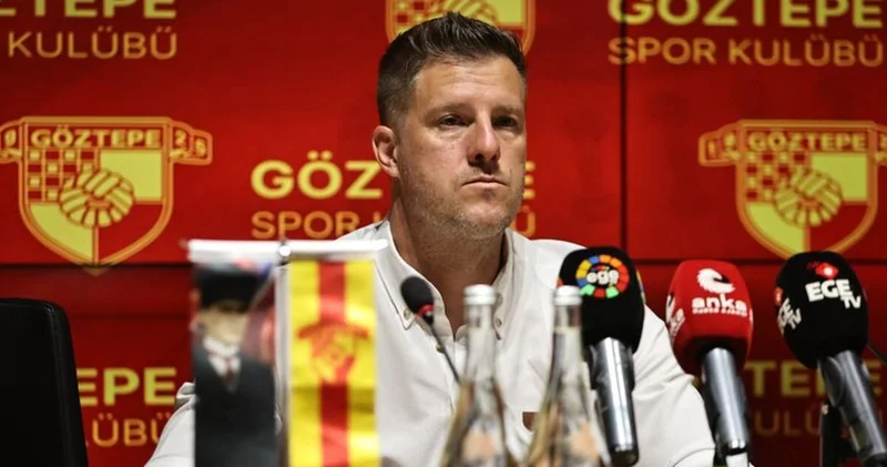 Göztepe Sportif Direktörü Mance, yeni transferleri Sabra yı değerlendirdi! Göztepe Haberleri