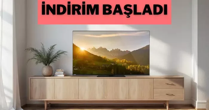 Toshiba VIDAA 43UV3463DT 43 Akıllı TV de indirim var