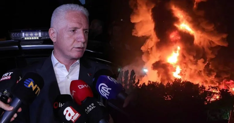 İstanbul Valisi fabrika yangınını açıkladı: Felaketten dönülmüş