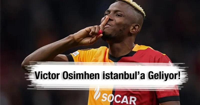 Victor Osimhen İstanbul’a Geliyor: Osimhen İçin Uçak Takip Kodu Paylaşıldı!