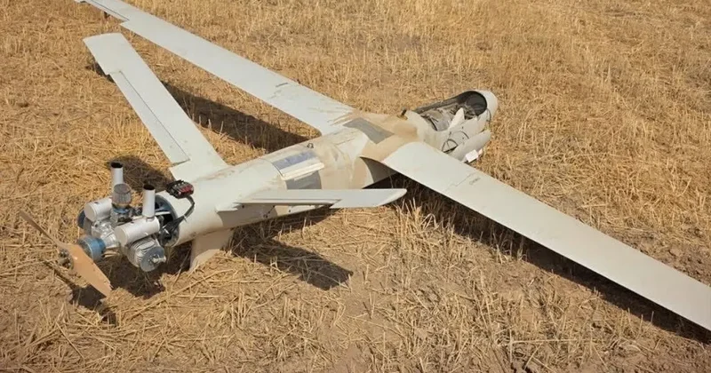 Erbil yakınlarına bomba yüklü İHA düştü!
