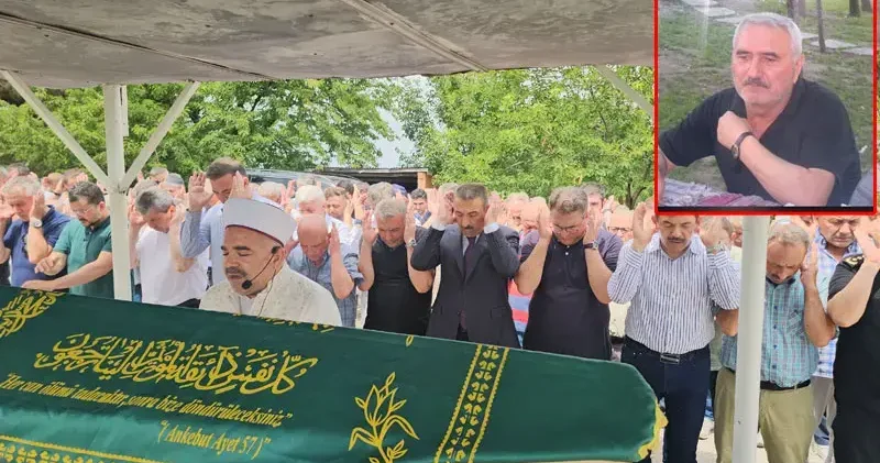 Gazeteci Cem Küçük ün babasının cenazesi memleketi Giresun a uğurlandı