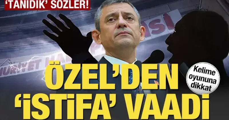 Özgür Özel seçim sonrası istifa edeceği tabloyu açıkladı... İkinci Kılıçdaroğlu vakası mı?