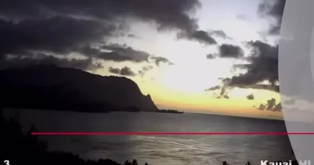 Rusya da meydana gelen 8.8 lik depremin ardından Hawaii de suyun geri çekilme anları