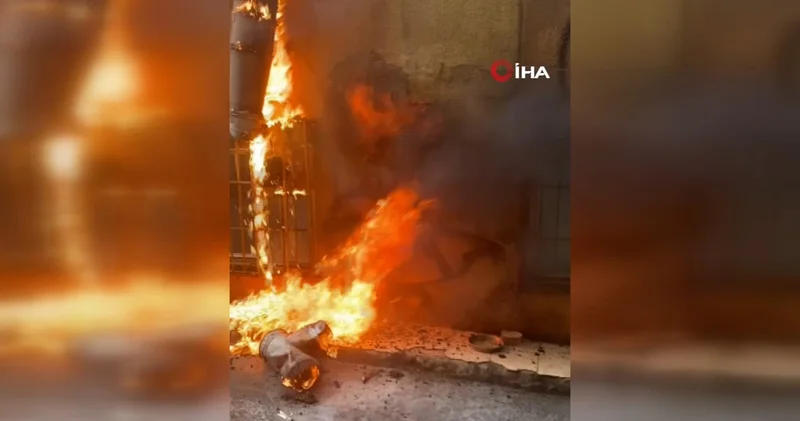 Beyoğlu’nda yangın paniği