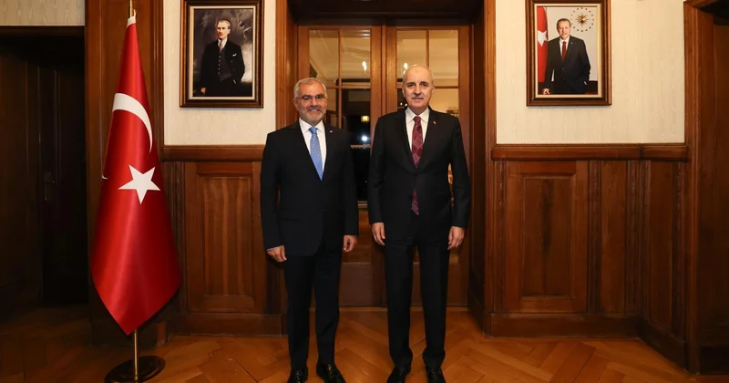 TBMM Başkanı Kurtulmuş tan, Türkiye nin BM Cenevre Ofisi Daimi Temsilciliğine ziyaret