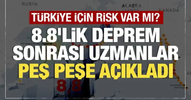 Rusya daki deprem sonrası gözler Türkiye ye çevrildi! Uzmanlardan peş peşe kritik yorum