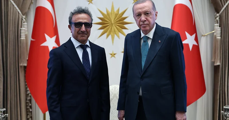 Cumhurbaşkanı Erdoğan, Chobani CEO su Hamdi Ulukaya yı kabul etti