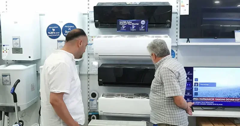 İstanbul’da etkili sıcakta klima satışları arttı, montaj ustaları yetişemiyor