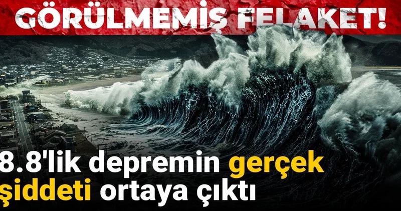 8.8 lik depremin gerçek şiddeti ortaya çıktı! Görülmemiş felaket