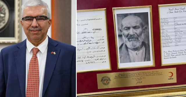 107 yıl sonra gelen mektup: Dedesi Filistin cephesinde esir düşmüştü Hayat Haberleri