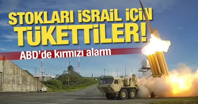 Stoklarını İsrail için tüketen ABD de kırmızı alarm! İmzalar atıldı