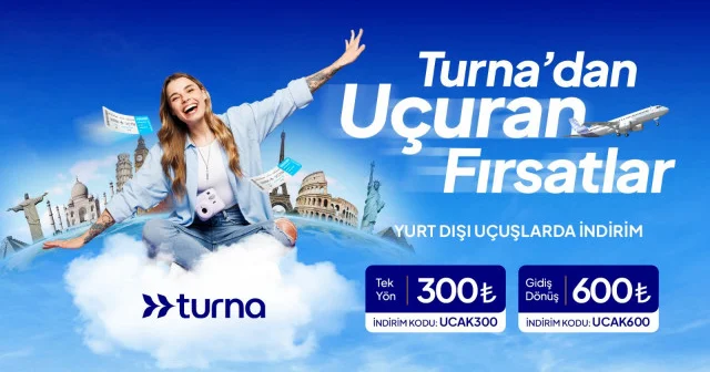 Turna’dan 30 Temmuz’a özel yurt dışı uçak biletlerinde indirim fırsatı Türkiye Ekonomisi Haberleri