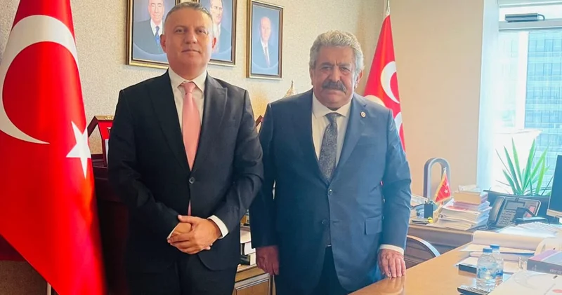 Ahmet Özer in avukatı Hasan Sınar dan MHP li Feti Yıldız a ziyaret