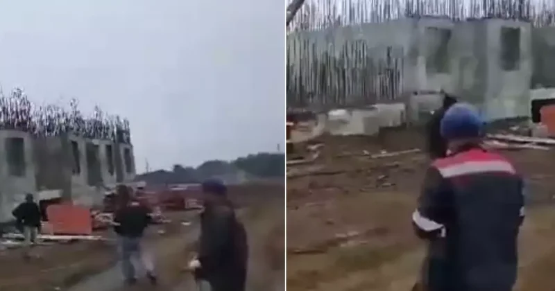 Bartınlı İşçiler, Rusya daki Depremi Kaydetti