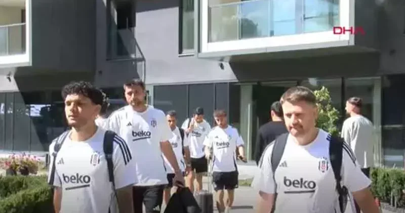 Beşiktaş, Shakhtar Donetsk maçı için Polonya ya geldi