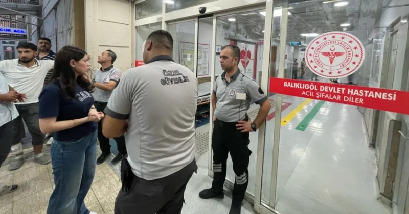 Hastanede dehşet anları! Doktor ve güvenlik görevlisine bıçaklı saldırı Sözcü Gazetesi