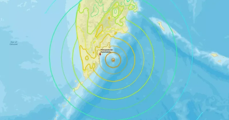Rusya da 8.8 lik deprem dünyanın en büyük 6. depremi oldu