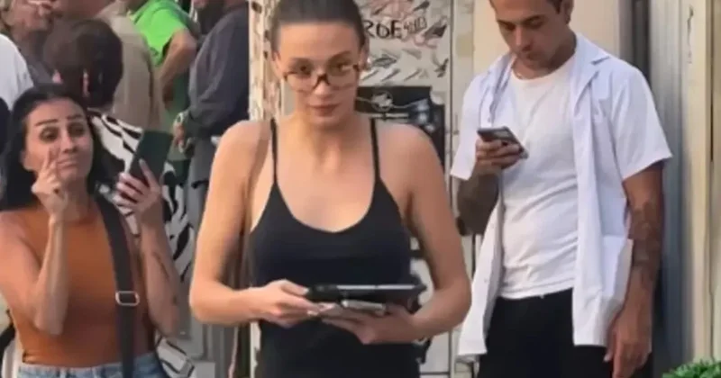 Sümeyye Aydoğan hayranına sırtını döndü Sözcü Gazetesi
