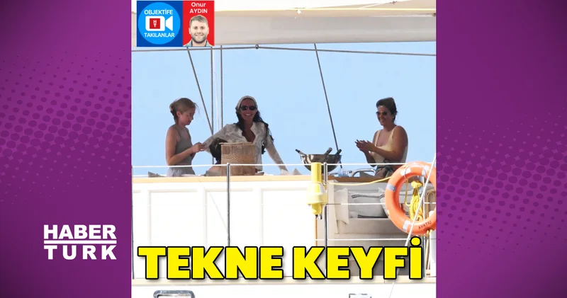 Yasemin Özilhan ın tekne keyfi Magazin haberleri