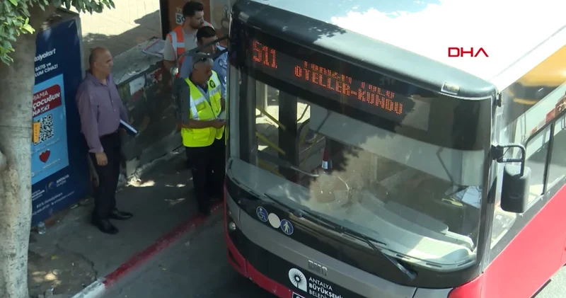 Büyükşehir den otobüs ve taksilere sıkı denetim