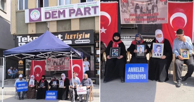 Evlat nöbetindeki Muşlu ailelerin umudu Terörsüz Türkiye süreci Gündem Haberleri