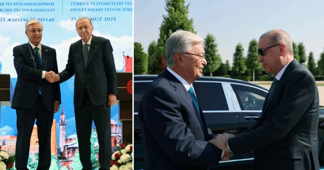 Kazakistan Cumhurbaşkanı Tokayev den Cumhurbaşkanı Erdoğan a teşekkür mesajı: Kardeşlik ve dostluk ruhuyla gerçekleşti Politika Haberleri