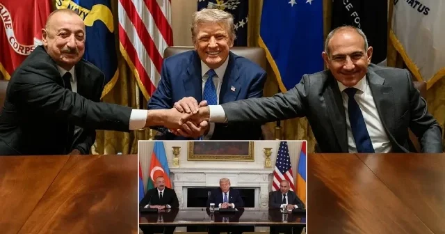 Paşinyan Trump imzalı fotoğrafları paylaştı Asya Haberleri