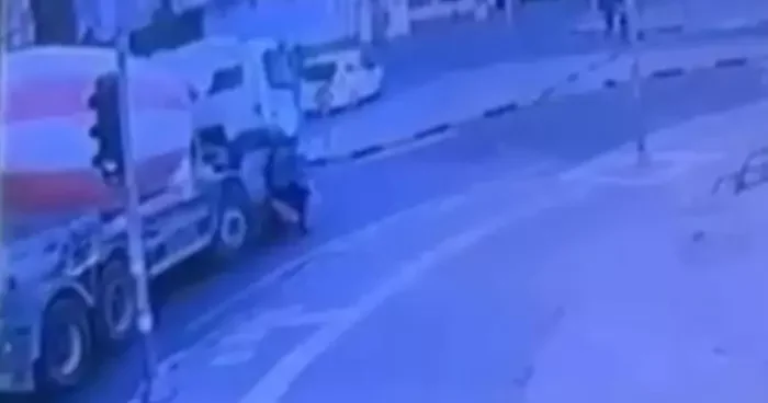 Ölümden kıl payı kurtuluş kamerada