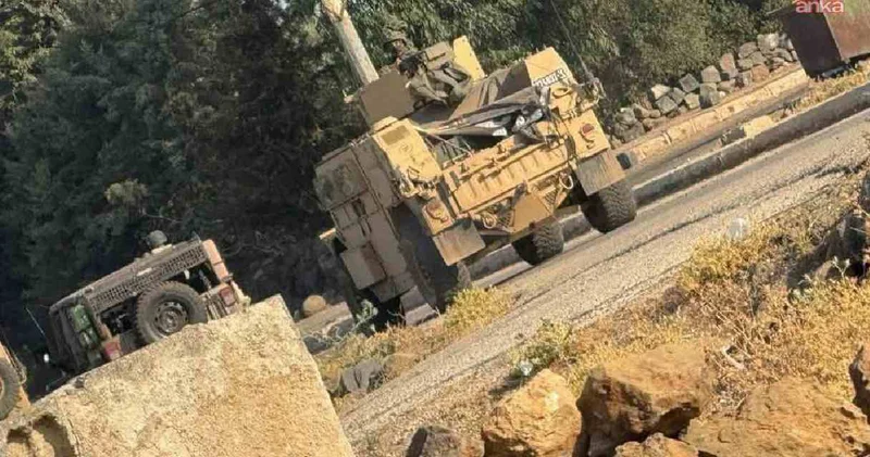 İsrail in Suriye deki ihlalleri sürüyor: Konvoyla geldiler kırsalda konuşlandılar