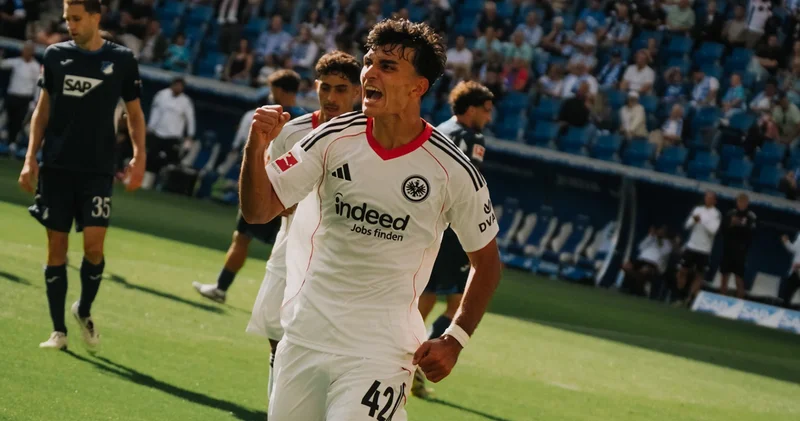 Milli futbolcu Can Uzun, Eintracht Frankfurt ta gollerine devam ediyor