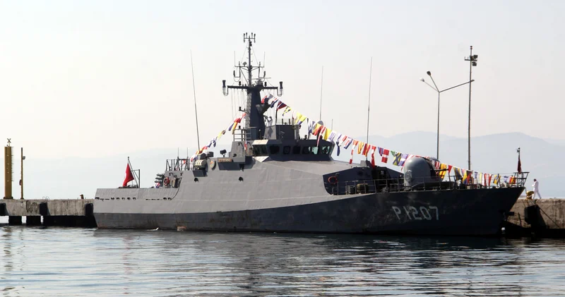 Sinop ta TCG Tekirdağ ziyarete açıldı