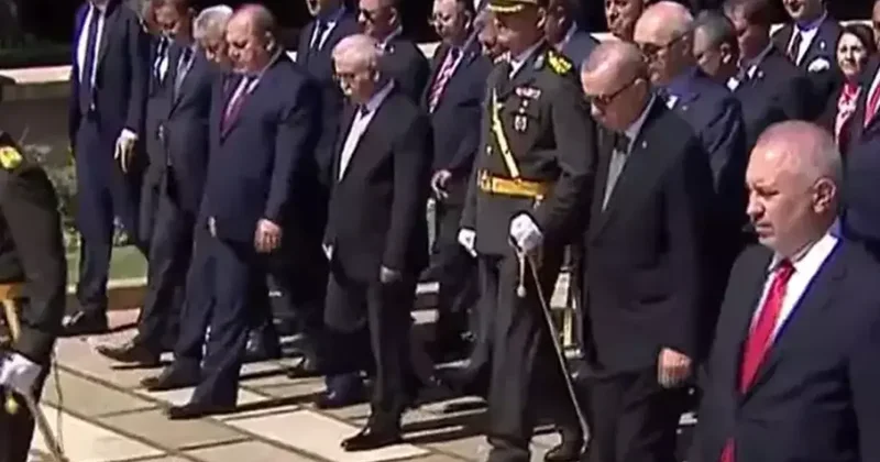 Devletin zirvesi Ata nın huzurunda! Erdoğan dan Anıtkabir Özel Defteri ne çarpıcı sözler