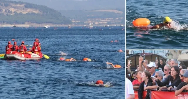 Kayıp Rus yüzücüden sonra önlemler artırıldı: Çanakkale Boğazı Yüzme Yarışı nın 38 incisi düzenlendi Gündem Haberleri