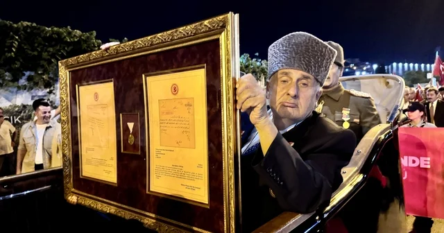Samsun da İstiklal Madalyası yürüyüşü Samsun Haberleri