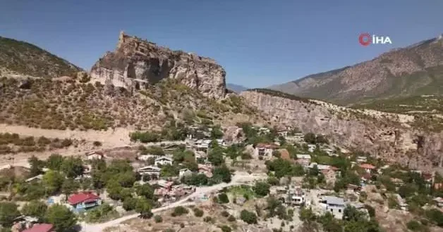 Dron kamerasında akbaba sürprizi