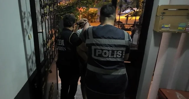 Mersin de DEAŞ operasyonu: 8 gözaltı Mersin Haberleri