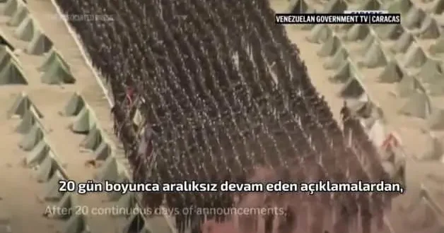 Maduro dan ABD ye karşı talimatı verdi! 25 asker yola çıkıyor
