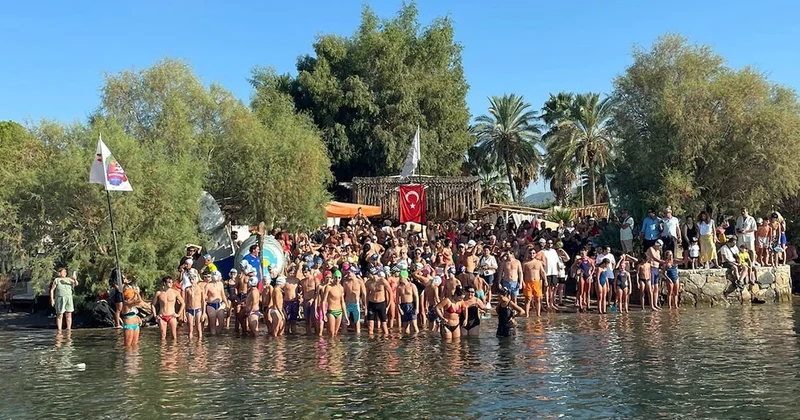 Bodrum’da yüzlerce kişi zafere kulaç attı Sözcü Gazetesi