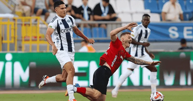 5 gollü maçın galibi Gaziantep FK