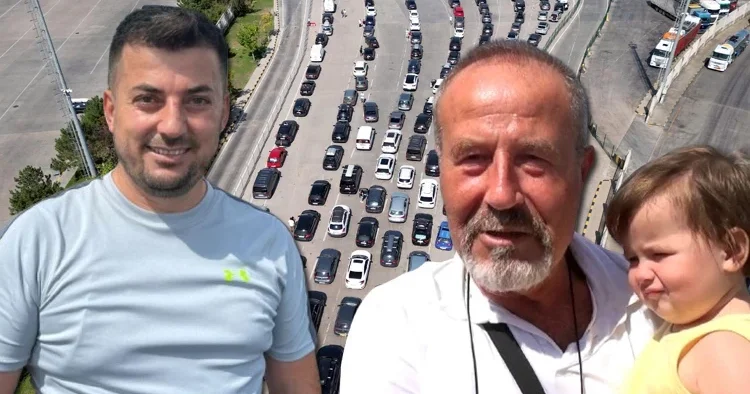 Kilometrelerce araç kuyruğu oluştu! Dönüş yolunda hüzün: Hasret kolay dinmiyor, 1 aya sığmıyor